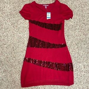 New Sequin sweater dress